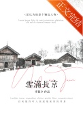 《雪满长京》封面