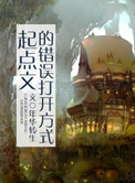 《起点文的错误打开方式》封面