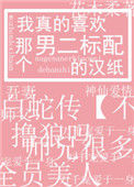 《我真的喜欢那个男二标配的汉纸》封面